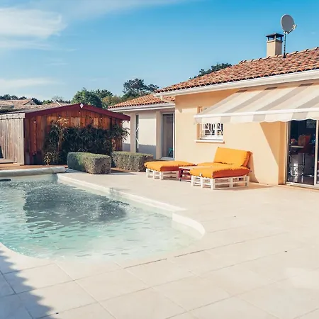 Superbe Avec Piscine A 10 Min De L'ocean Villa Mézos